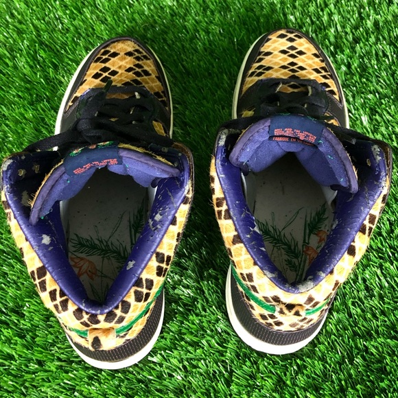 RARE Nike Dunk High Premium Samurai Horse Hair Sneakers Size 10.5 - Picture 11 of 12